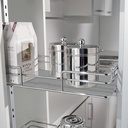 Chromed Pull-Out Pantry