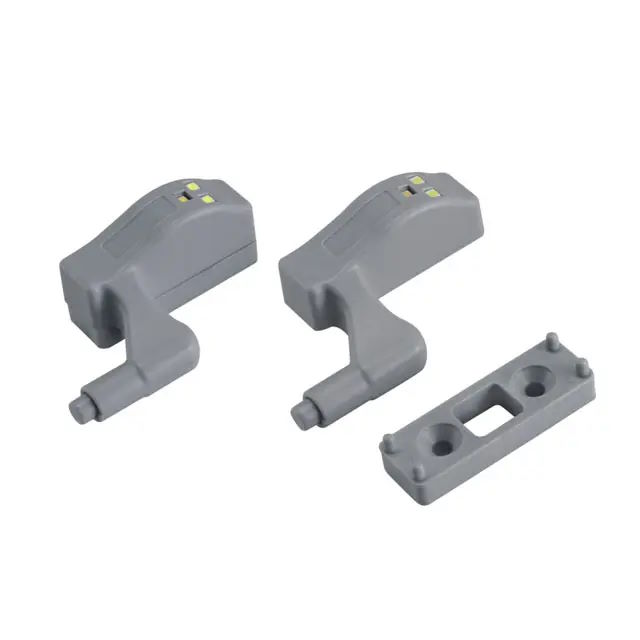 On Hinge Led, Grey Color, With Battery