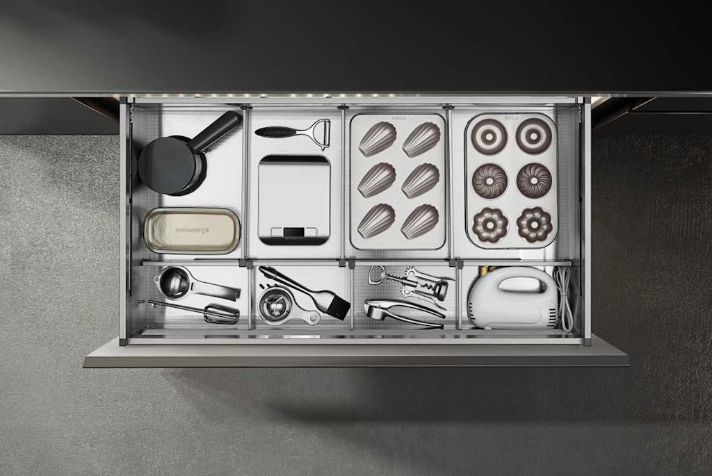 Aluminum Magic Drawer - Shearer 4.0 - With inner drawer & divider