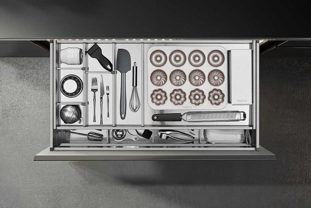 Aluminum Magic Drawer - Shearer 4.0 - With inner drawer & divider