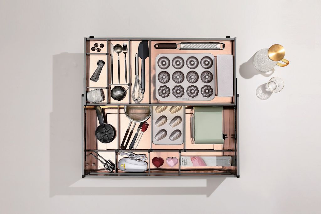 Aluminum Magic Drawer - Shearer 4.0 - With inner drawer & divider