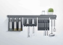 Capri Mid Way Unit (Kitchen Rack) - Steel Without LED