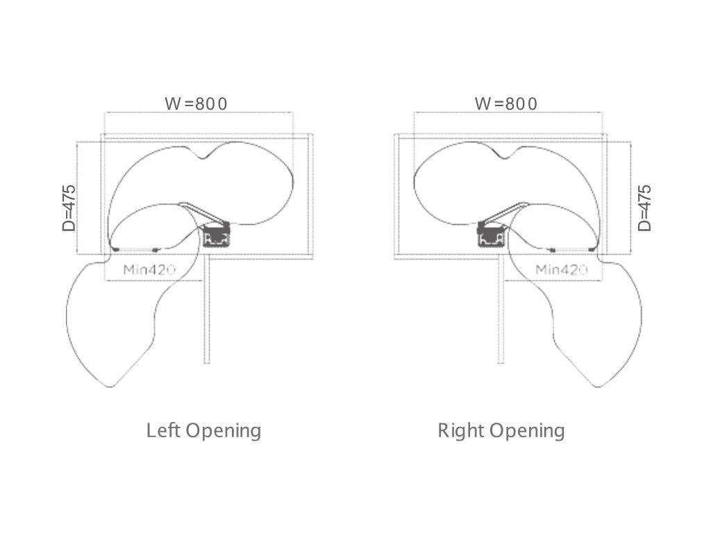 Diamond Style Flat Wire - Swing Trays 3.0