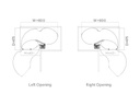 Diamond Style Flat Wire - Swing Trays 3.0