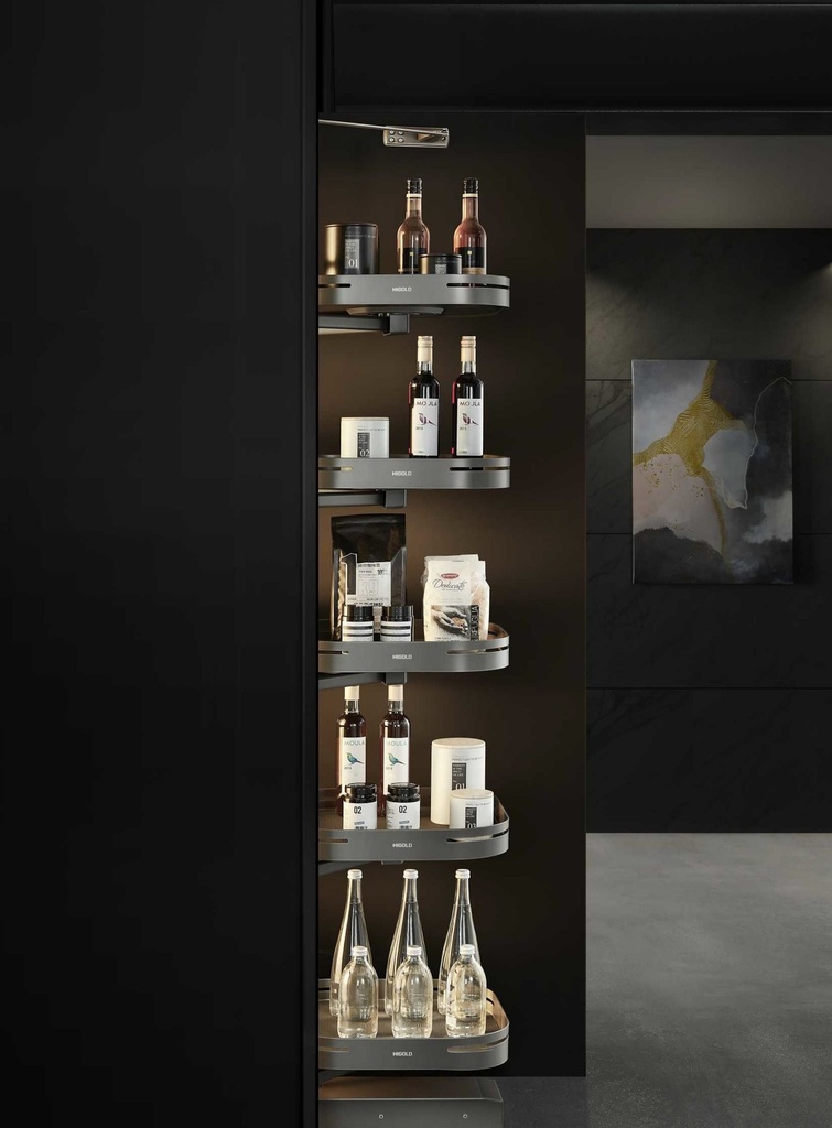 Toubillon Pantry - 360° Rotatable Trays