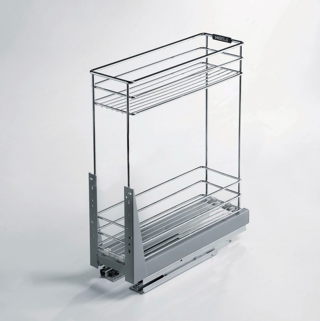 Soft-Close Metal baskets 2 Layers, Slides on bottom