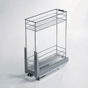 Soft-Close Metal baskets 2 Layers, Slides on bottom