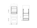 Aluminum Seasoning Pull Out Basket - Shearer Style 4.0