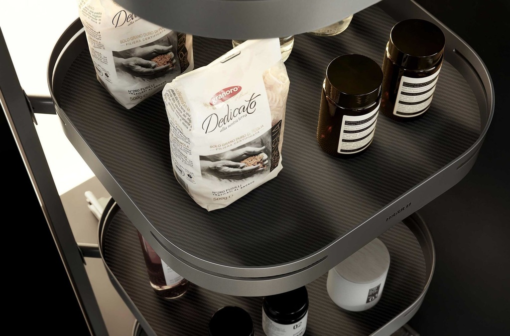 Toubillon Pantry - 360° Rotatable Trays