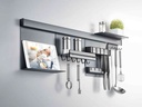Capri Mid Way Unit (Kitchen Rack) - Steel Without LED