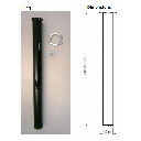 E4Rg Table Legs, Set Of 4 Table Legs Dia.60Mm H.710 And Adjust.Of 25Mm Chrome (S216 Bis 16)