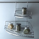 Double corner rack