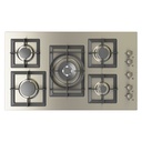 90 cm Jeweline Hob, 5 Gas Burners . Cast Iron Support - Side Knobs