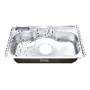 DJUS850P Stainless Steel Korean Inset Sink